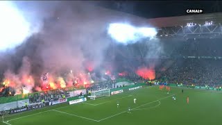 ASSE - PSG (Déc.2019) : Mbappé a marque sous un feu d'artifice à Saint-Étienne ! - 15/12/19 -