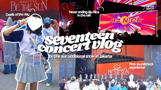 BE THE SUN additional show in Jakarta ☀️ concert vlog, first soundcheck experience