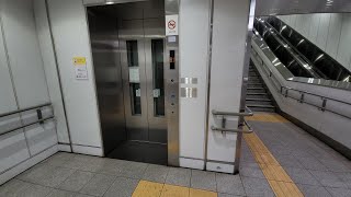 【東芝製】仙台市地下鉄東西線 大町西公園駅 東1口 改札外エレベーター