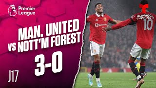 Highlights & Goals: Man. United vs. Nottingham Forest 3-0 | Premier League | Telemundo Deportes