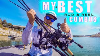 My Main Rod \u0026 Reel Setups | 6th Sense Hard Bait Unboxing + Curve 55 First Fish