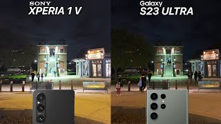 Sony Xperia 1 V vs Samsung Galaxy S23 Ultra Camera Test