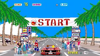 OutRun - Arcade - Course A Clear - 4K 60FPS