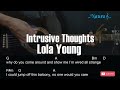 Lola Young - Intrusive Thoughts Guitar Chords Lyrics