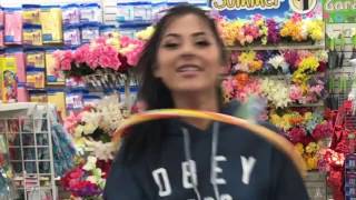 HULA HOOPING AT DOLLAR TREE