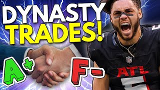GRADING Dynasty Trades & Highlighting Trade Targets - Dynasty Fantasy Football Live Q&A