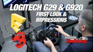 Logitech G29 & G920 First Impressions from E3 2015