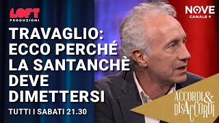 Travaglio: ecco perché la Santanchè deve dimettersi