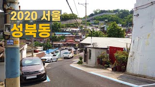 성북동 걷기, Seongbuk-dong in Seoul, Korea