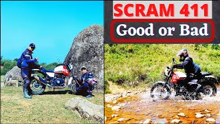 Himalayan Scram 411 Review || Short height Lady Rider's honest feedback about this bike