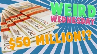 Weird Wednesday - $12 Million Euros Found!?