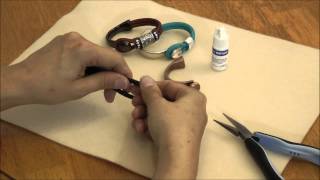 Using Half Hook Clasps w/ 5mm Round Leather - Beginner