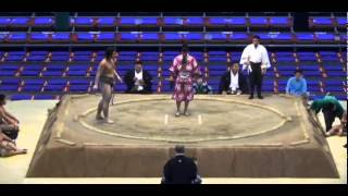 Seito vs Fujinotani Day 11 Sumo Nagoya Basho July 2014