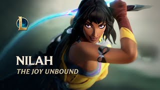 Nilah The Joy Unbound  Champion Trailer  League of Legends