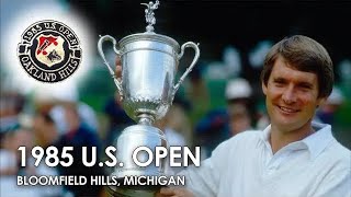 1985 U S  Open Final Round Broadcast | Oakland Hills Country Club