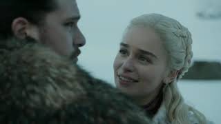 Game Of Thrones l Season 8 l Episode 1 - Jon snow ride a dragon [SUB INDO]
