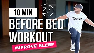 10 minute Bedtime Workout for Better Sleep: Reduce Bloating & Improve Sleep Quality!