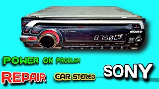 sony car stereo repair/sony car music system repair