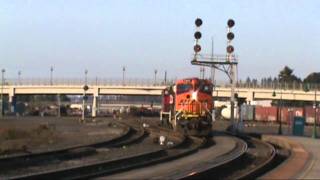 HD - Ferromex SD70Ace #4046 passing Vancouver Depot