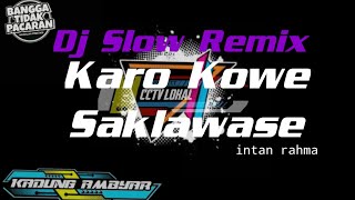 Download Lagu DJ KARO KOWE SELAWASE INTAN RAHMA Terbaru 2020 REM... MP3 Gratis