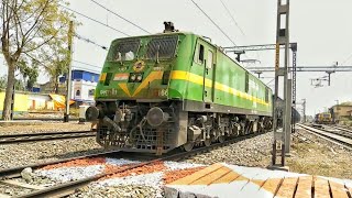 High Speed Lallaguda Wag-9 Leading Bcna Freight Trains Skipping Out Hbm Broke The Silence