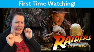 RAIDERS OF THE LOST ARK | "Not the monkey!" | OLD LADY MOVIE REACTION