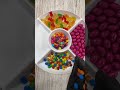 Filling Platter With Sweets 🤩🙃 Asmr Gummy Bear 🍬🍭M&M's #asmr #sweet #gummybear #mandms #filling