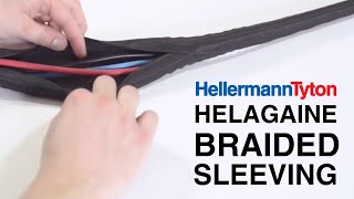 HellermannTyton - Helagaine Braided Sleeving