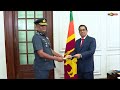 the new chief guardian of the skiesair vice marshal vasu bandu edirisinghe