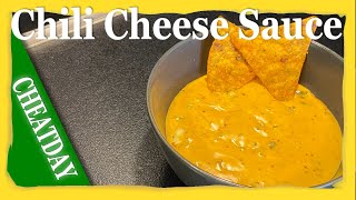 Chili Cheese Sauce | CHEATDAY | Für Nachos, Burger oder Pommes | Super cremig &
