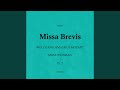 Missa Brevis in D Major, K. 194: Benedictus