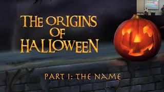 10 31 21-ADG-The Origins of Halloween- Rev.  Matthew Baugh