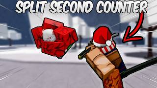 WHAT moves CAN counter SPLIT SECOND COUNTER | The Strongest Battlegrounds