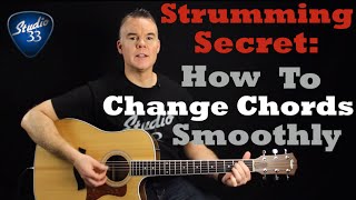 How To Change Chords Quickly And Easily Using This Technique. Beginner Guitar Lesson