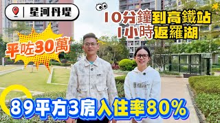 平咗约30萬89方3房【惠陽高鐵站旁-星河丹堤二手筍盤】樓下會所、體育公園、星河Cocopark | 樓下巴士1小時返羅湖 | 10分鐘到惠陽高鐵站 | 投資養老雙適應#惠州樓盤 #港人置業#养老