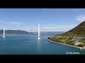 【ドローン空撮映像 4k】しまなみ海道 多々羅大橋　広島県尾道市生口島　drone movie_shimanami kaido tataraoohashi in japan_october 2019