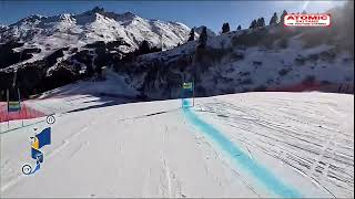 FIS Alpine Ski World Championships 2023 - Women's SuperG - Courchevel Meribel - the race course