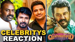 Sivakarthikeyan , Lawrence Master And More Celebrities About Viswasam Trailer | Thala Ajith | Siva