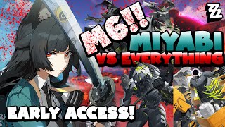 M6 Miyabi Vs Everything Showcase STRONGEST M6 YET | Zenless Zone Zero | Hako's Miyabi Cinemas Part 5