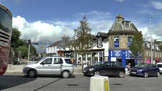 BORDERS BUSES AT GALASHIELS AUG 2017