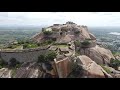 gudibande fort 17th century fortress hill of the vijayanagara empire 4k drone video