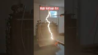 Distribution Transformer Arc Discharge High Voltage Transformer⚡️ #shorts #highvoltage #shortcircuit