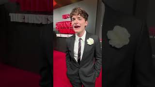 Noah Schnapp talks about Jake bongiovi (MIllie's husband)