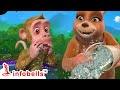 குரங்கு மாமா குளிச்சிடத்தான் முடிவு செஞ்சாரு | Tamil Rhymes for Children | Infobells