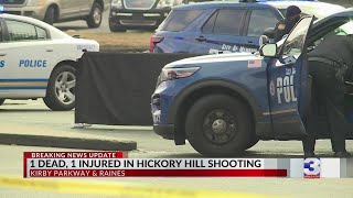 Man killed, another injured in gas station shooting in Hickory Hill