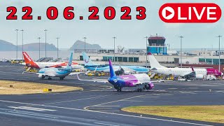 LIVE From Madeira Island Airport 22.06.2023