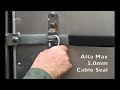 cable seal 5.0mm install alta max