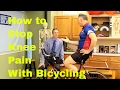 How to Stop Knee Pain with Bicycling. Stretches, Exercises, & Adjustments,