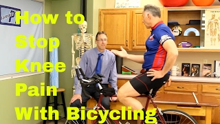 How to Stop Knee Pain with Bicycling. Stretches, Exercises, & Adjustments,