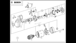 Замена стартера на Мерседес Спринтер, меняю Valeo на Bosch.